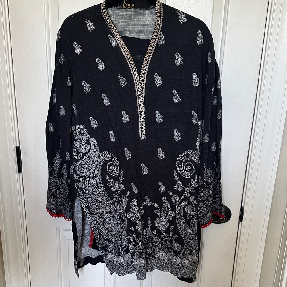 Pakistani clothes- Saira Rizwan winter outfit
